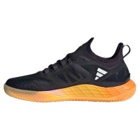 Adidas Adizero Ubersonic 4.1 Clay Preto Prata Laranja Sapatos Femininos  Oferta + Barato
