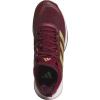 Adidas Tênis Adizero Ubersonic 4.1 Ouro Vermelho  Oferta + Barato