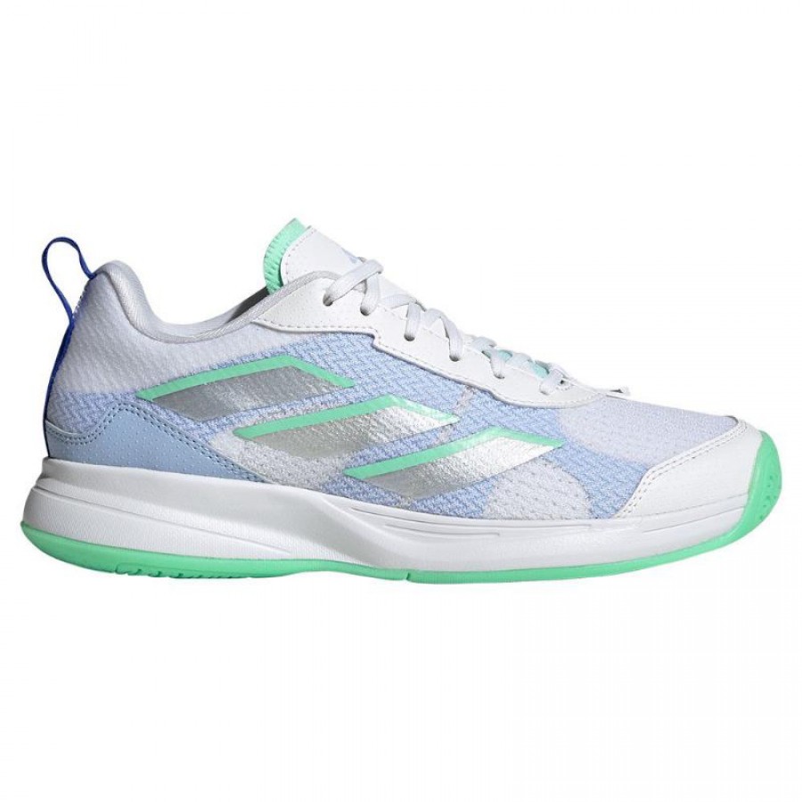 Baskets Femme Adidas AvaFlash Blanc Menthe Argente  Offre - Pas cher