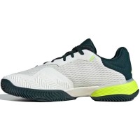 Zapatillas Adidas Barricade K Blanco Negro Verde Junior