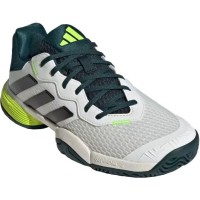 Zapatillas Adidas Barricade K Blanco Negro Verde Junior