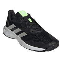 Tênis Adidas Court Jam Control M Preto Prateado  Oferta + Barato