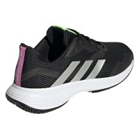 Tênis Adidas Court Jam Control M Preto Prateado  Oferta + Barato