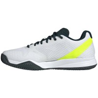 Scarpe da ginnastica Adidas Courtflash Speed 2 Bianco Argento Limone  Offerta + Economico