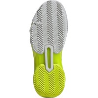 Zapatillas Adidas CourtJam Control 3 Blanco Plata Lucid Limon Mujer  Oferta + Barato