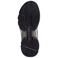 Chaussures Femme Adidas CourtJam Control 3 Noir Argent Gris  Offre - Pas cher