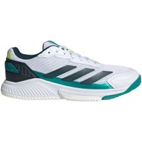 Adidas Courtquick Padel White Green Sneakers  Offer + Cheap