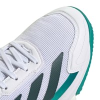Adidas Courtquick Padel White Green Sneakers  Offer + Cheap