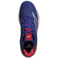 Zapatillas Adidas Crazyquick Boost Padel Azul Plata Blanco  Oferta + Barato