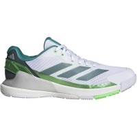 Adidas Crazyquick LS Padel Branco Verde Tênis  Oferta + Barato
