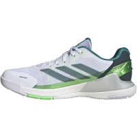 Adidas Crazyquick LS Padel Branco Verde Tênis  Oferta + Barato