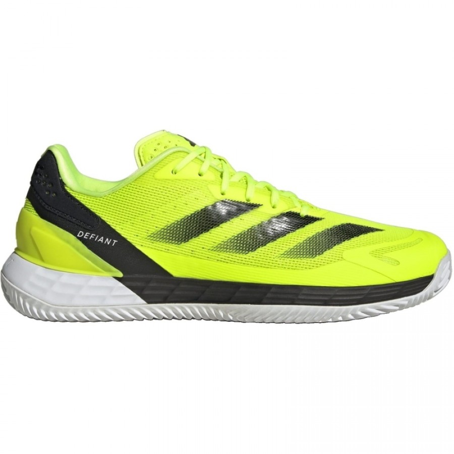 Adidas Defiant Speed 2 Terre Battue Lucid Lemon Noir Baskets  Offre - Pas cher