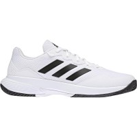 Adidas Gamecourt 2 Tênis Brancos Pretos