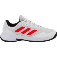 Adidas GameCourt 2 White Red Black Sneakers  Offer + Cheap