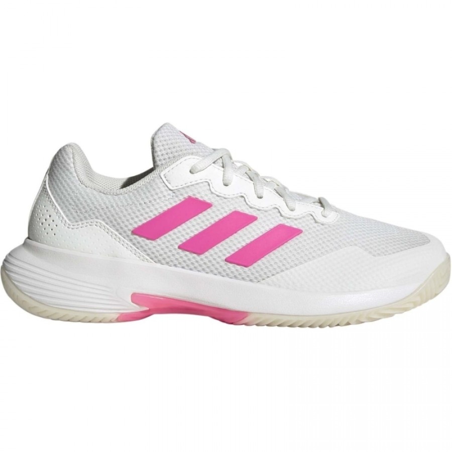 Adidas GameCourt 2 White Pink Women''s Sneakers  Offer + Cheap