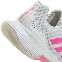 Adidas GameCourt 2 White Pink Women''s Sneakers  Offer + Cheap