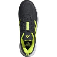 Baskets adidas GameCourt 2 Carbon Lucid Lemon  Offre - Pas cher