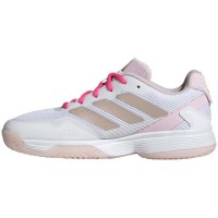 Adidas Ubersonic Bianco Argento Rosa Junior Sneakers  Offerta + Economico