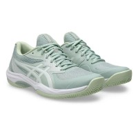 Sneakers Asics Game FF Clay Lichen Verde Bianco Donna  Offerta + Economico