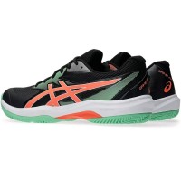Asics Game FF Padel Noir Corail Baskets  Offre - Pas cher