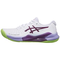 Chaussures de Padel Asics Gel Challenger 14 Blanc Mauve Intense Femme  Offre - Pas cher