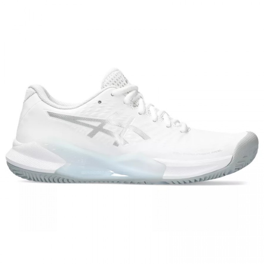 Tênis Asics Gel Challenger 14 Padel Branco Prata Feminino  Oferta + Barato