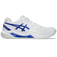 Asics Gel Dedicate 8 Padel Sneakers White Cobalt Blue  Offer + Cheap