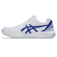 Asics Gel Dedicate 8 Padel Sneakers White Cobalt Blue  Offer + Cheap