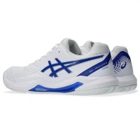 Asics Gel Dedicate 8 Padel Sneakers White Cobalt Blue  Offer + Cheap
