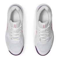 Asics Gel Dedicate 8 Padel White Dragon Fruit Sapatilhas Feminino  Oferta + Barato