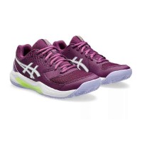 Asics Gel Dedicate 8 Padel Intense Mauve White Women''s Sneakers  Offer + Cheap