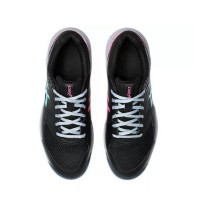 Zapatillas Asics Gel Dedicate 8 Padel Negro Aqua  Oferta + Barato