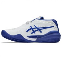 Asics Gel Resolution X Clay White Cobalt Blue Sneakers  Offer + Cheap