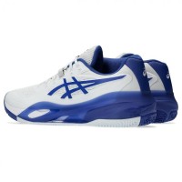 Asics Gel Resolution X Clay White Cobalt Blue Sneakers  Offer + Cheap