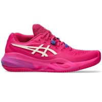 Zapatillas Asics Gel Resolution X Clay Rosa Brillante Crema Mujer