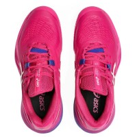 Zapatillas Asics Gel Resolution X Clay Rosa Brillante Crema Mujer