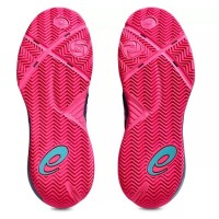 Asics Gel Resolution X Padel Blue Mako Pink Sneakers  Offer + Cheap