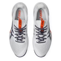 Zapatillas Asics Solution Speed FF 3 Clay Blanco Gris Naranja  Oferta + Barato