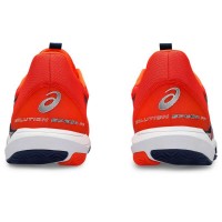 Zapatillas Asics Solution Speed FF 3 Clay Naranja Azul Marino  Offre - Pas cher