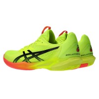 Zapatillas Asics Solution Speed FF 3 Clay Paris Amarillo Negro  Oferta + Barato