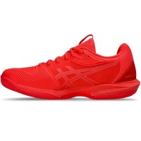 Asics Solution Speed FF 3 Clay Red Coral Sneakers  Offer + Cheap