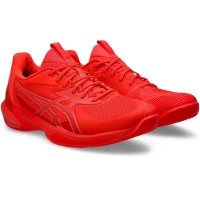 Asics Solution Speed FF 3 Clay Red Coral Sneakers  Offer + Cheap
