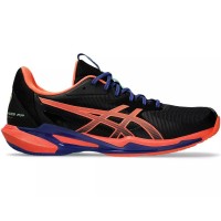 Zapatillas Asics Solution Speed FF 3 Padel Negro Coral  Oferta + Barato