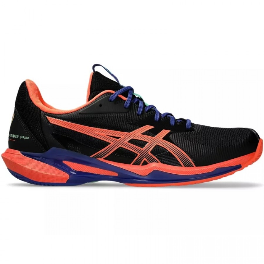 Zapatillas Asics Solution Speed FF 3 Padel Negro Coral  Oferta + Barato