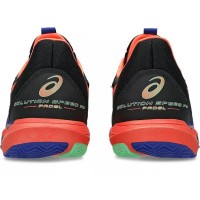 Zapatillas Asics Solution Speed FF 3 Padel Negro Coral  Oferta + Barato