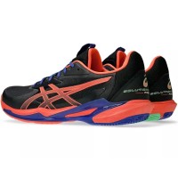 Zapatillas Asics Solution Speed FF 3 Padel Negro Coral  Oferta + Barato