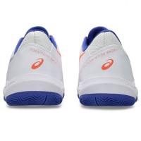 Baskets Asics Solution Swift FF 2 Padel Blanc Cobalt  Offre - Pas cher