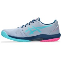 Asics Solution Swift FF 2 Padel Gray Blue Mako Sneakers  Offer + Cheap
