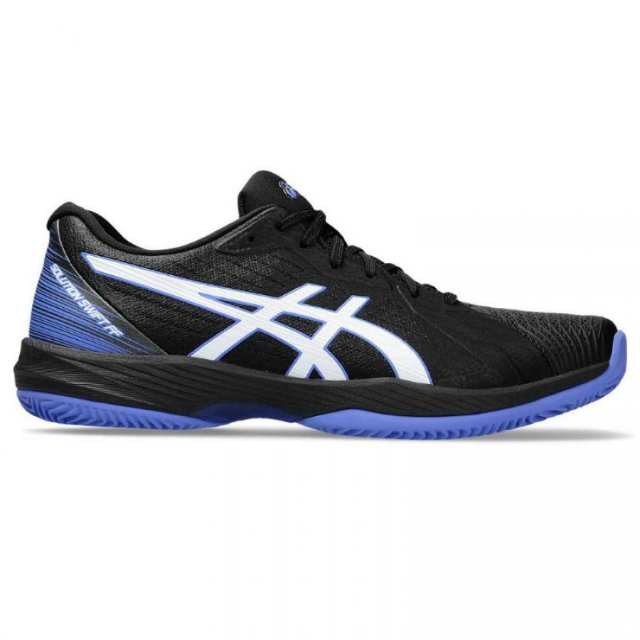 Zapatillas Asics Solution Swift FF Clay Negro Azul Zafiro  Offer + Cheap
