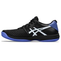 Zapatillas Asics Solution Swift FF Clay Negro Azul Zafiro  Offer + Cheap